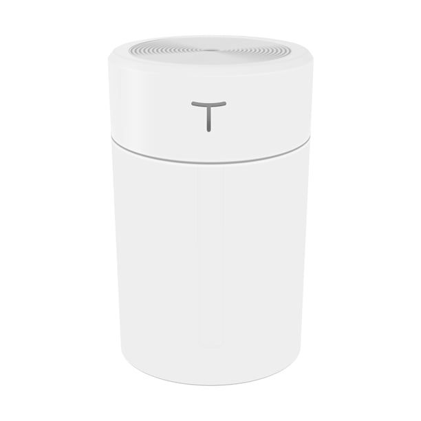 Humidificador de niebla de 360 ml, luz de noche de escritorio portátil, humidificador USB silencioso y fresco, humidificador de apagado automático sin agua para viajes en casa, oficina, dormito Maboto Humidificador de niebla
