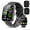 Light black, variant on Smart Watch(Answer/Make Call), 1.91" Smartwatch for Men Women, 110+ Sport Modes, Heart Rate/Sleep/Spo2 Monitor, IP68 Waterproof, Pedometer, HD Touchscreen, Activity Tracker for Android iOS