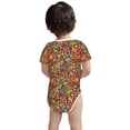 thumbnail image 6 of Rocae Hippie Peace Love for Baby Climbing Clothes Soft Baby Romper for Active Infants Comfortable and Breathable Crawling Jumpsuit Unisex Baby Outfit 12 Months, 6 of 8