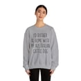 thumbnail image 3 of Australian Cattle Dog Mom Mothers Day Sweatshirt, Gifts, Crewneck, 3 of 4