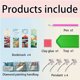 thumbnail image 2 of Bookmark Art Project 4pcs Landscape Forma Especial 5d Diy Pintar Marcos para Principiantes, 2 of 9