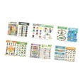 thumbnail image 4 of Carteles educativos CUTICAT 12 piezas de aprendizaje gráficos de pared laminados inglés, 4 of 8