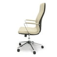 thumbnail image 3 of OFM Ergonomic Leather Office Chair in Cream, 3 of 5