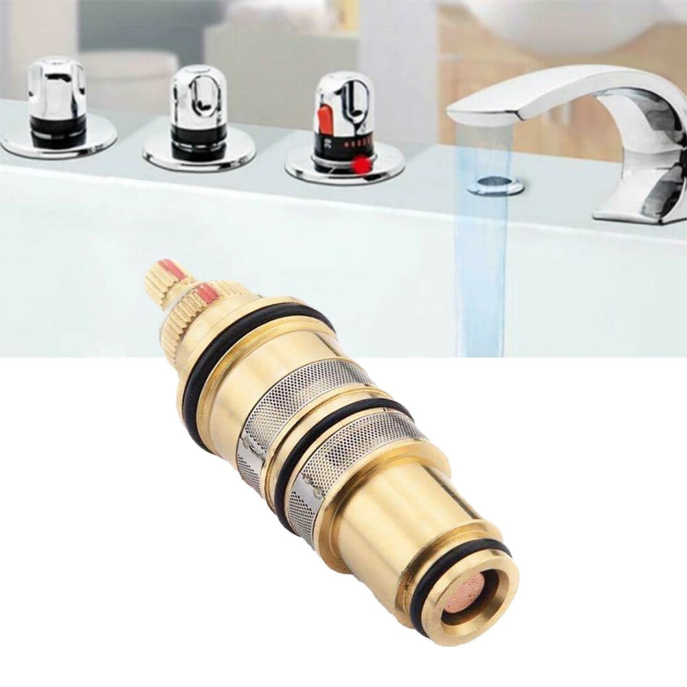 Buy QIFEI Brass Replacement Thermostatic Cartridge Shower Mixer Valve