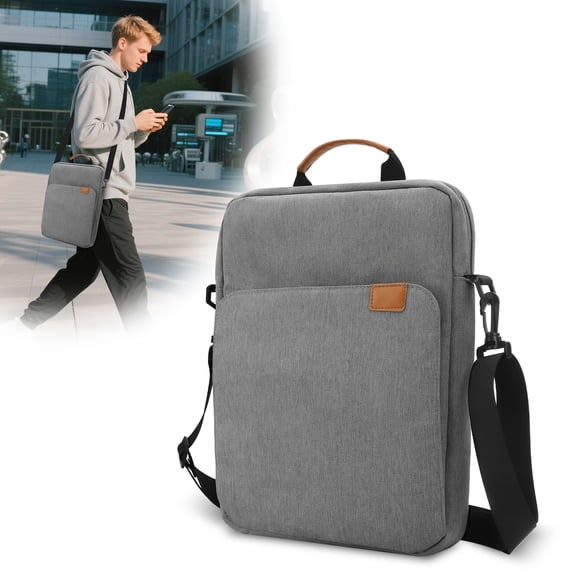 Slim 13-Inch Laptop Backpack Compatible for iPad/Notebook - Oxford Cloth Soft Computer Bag with Zipper Closure, Lightweight Durable Travel Backpack for Work, College, Business (Gift for Men & Women)