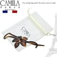 thumbnail image 4 of Camila Paris CP1592 French Hair Barrette Pin Clips for Girls, Flower, Tortoise Shell, No Metal Parts, Strong Hold Grip Hair Clips for Women, No Slip Styling Girls Hair Accessories, Made in France, 4 of 21