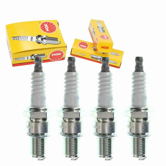4 pc NGK 3992 Standard Spark Plugs for Ignition Wire Secondary