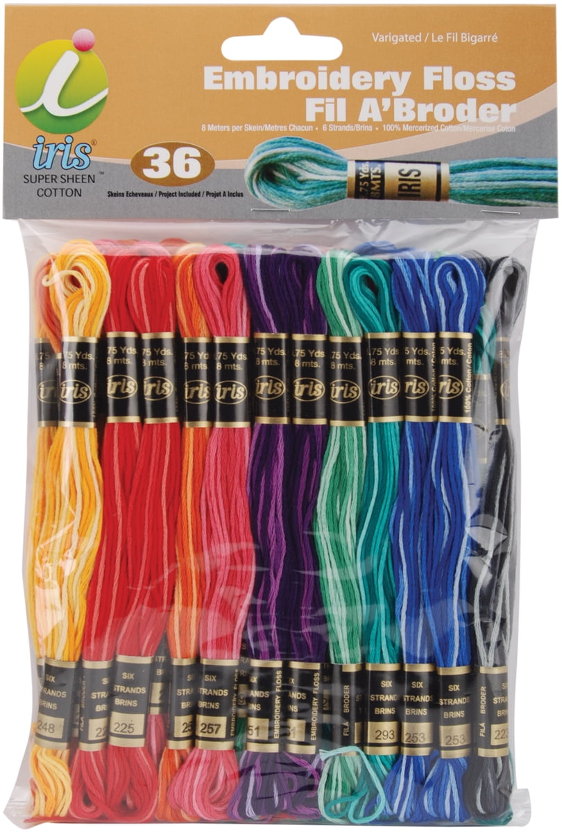 Embroidery Floss Pack 8.7Yd 36/Pkg Walmart Canada