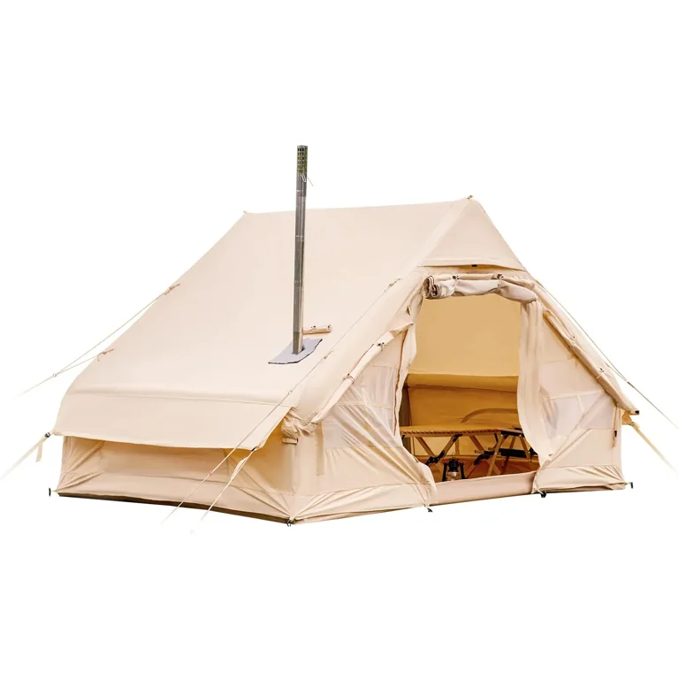 Vistreck Waterproof Inflatable Tent Camping Tent for Fishing Hiking Caping Backpacking, Size: 300, Beige