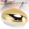 thumbnail image 3 of Plastic Egg Shape Hair Brush Knot Proof Massage Comb for Home Office, 3 of 7