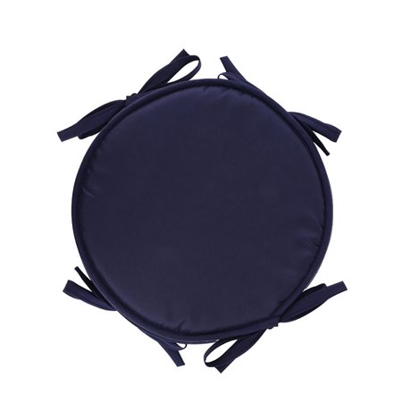 LYU Circular Cushion Comfortable Non-slip Soft Round Tie-on Chair Seat Pad for Chair