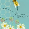 thumbnail image 2 of Longley, Alicia 15x15 White Modern Wood Framed Museum Art Print Titled - Honeybee Hive II, 2 of 4