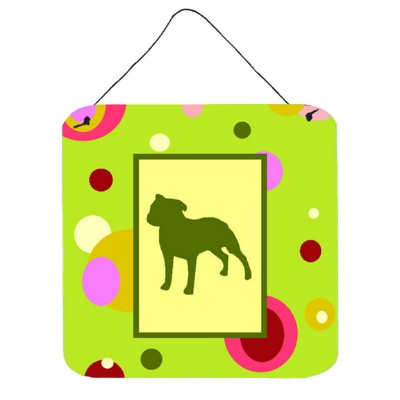 Staffie Wall or Door Hanging Prints