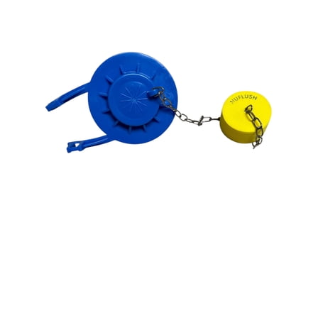 2.5 Inch Blue Silicone Toilet Flapper Float – Easy Install Replacement Part by NuFlush