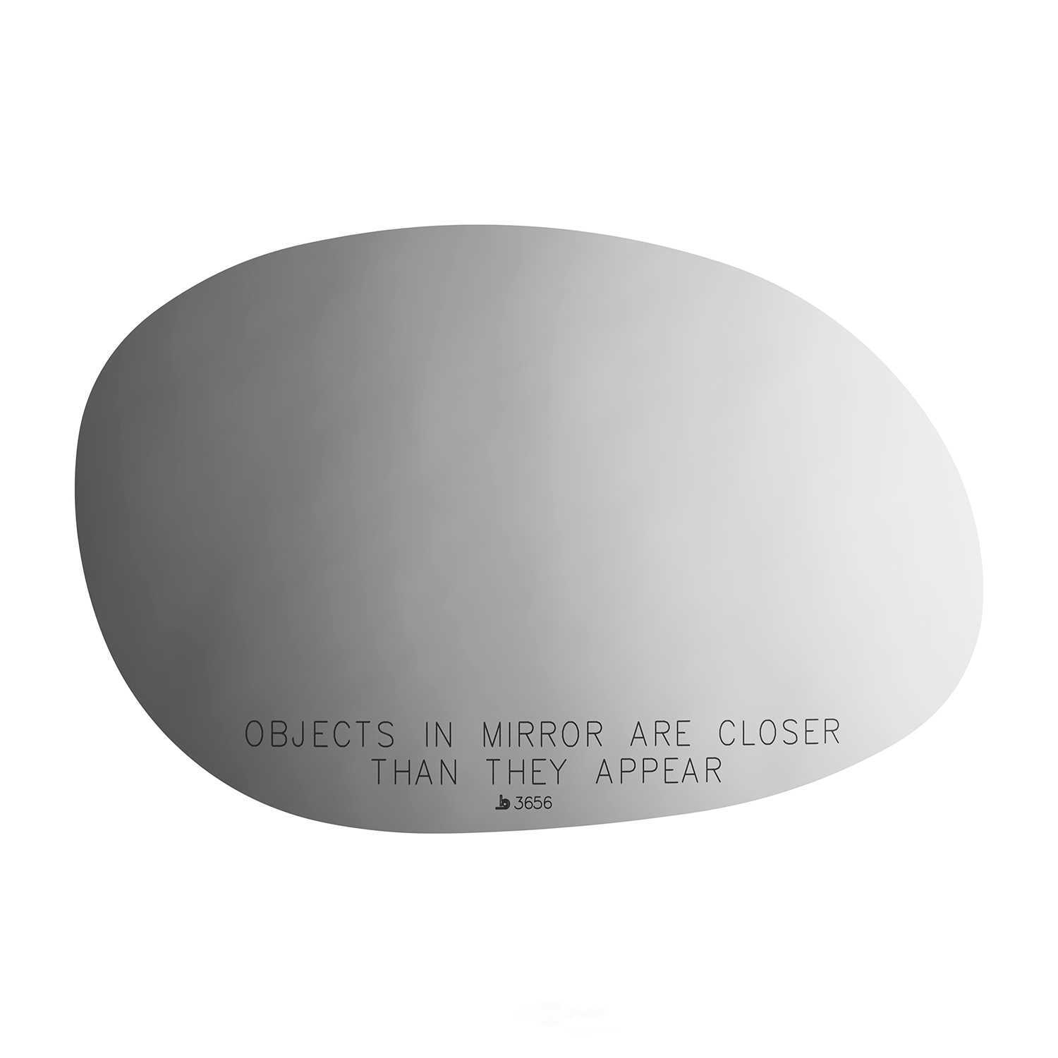 Burco 3656 Passenger Side Convex Replacement Mirror Glass for Chrysler 300M
