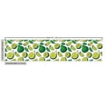 thumbnail image 3 of Exotic Upholstery Fabric by the Yard, Organic Food Illustration of Tropic Citrus Wild Lime Lemon Fruits, Decorative Fabric for DIY and Home Accents, White Green and Yellow Green by Ambesonne, 3 of 5