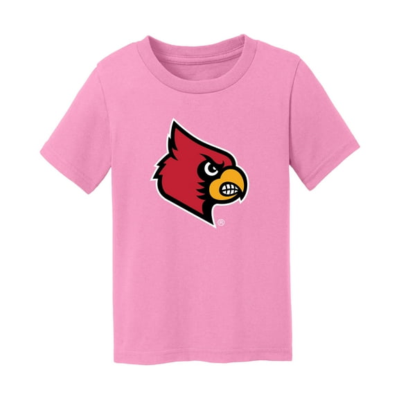 Infant Chad & Jake Pink Louisville Cardinals Primary Logo T-Shirt