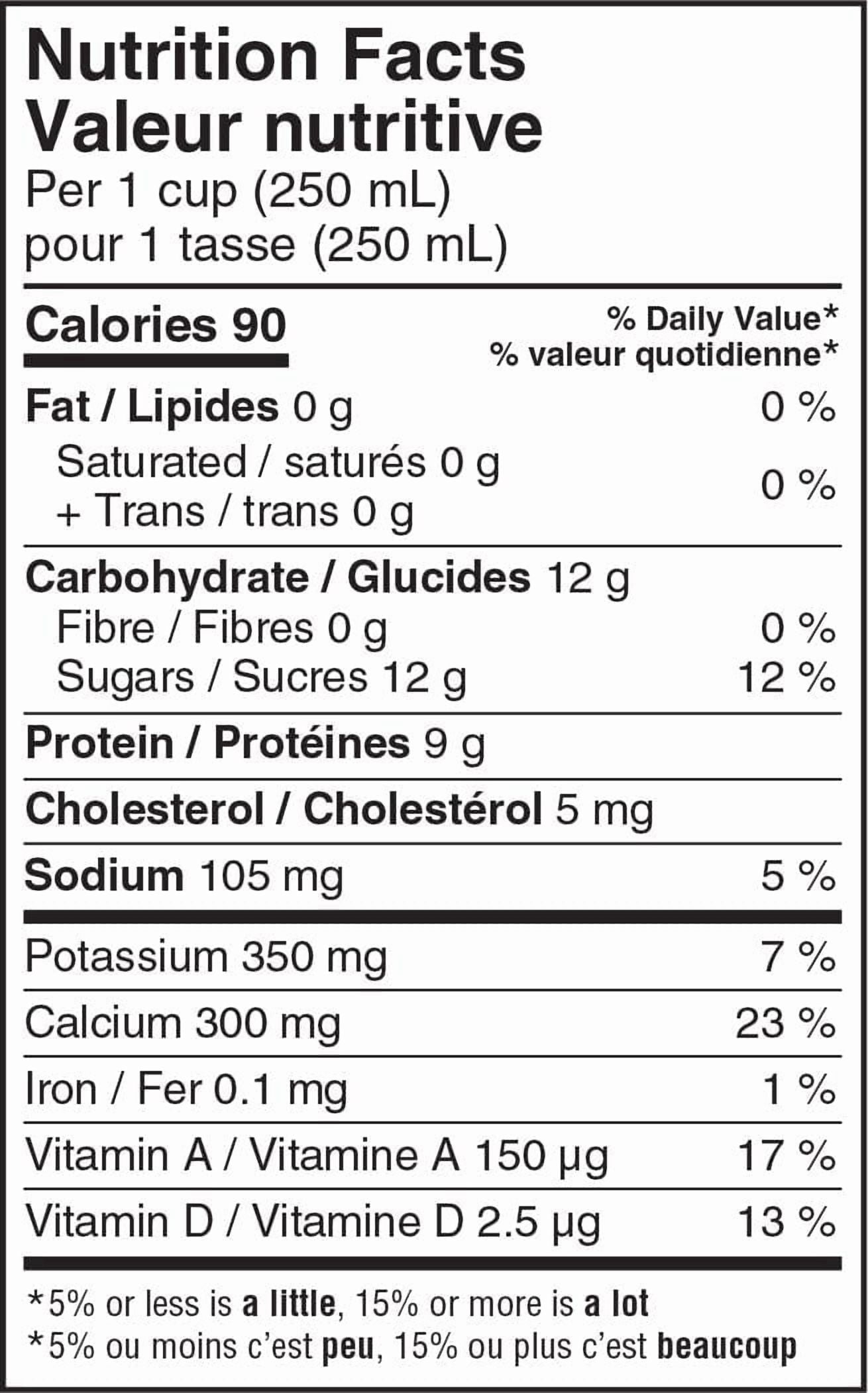 Island Farms 0% Fat Free Skim Milk, 1 L
