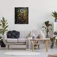 thumbnail image 3 of Stupell Industries Patterned Forest Owl Animals & Insects Painting Black Floater Framed Art Print Wall Art, 25 x 31, 3 of 10