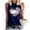 A-Navy145, variant on Women's Baseball Bat Graphic Tank Top Racerback Casual Summer Sleeveless Camisole