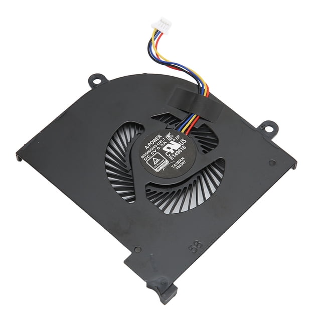 Ventilador de refrigeración para CPU y GPU de 4 pines con buena disipación de calor para portátil MSI Gs65 MS 16Q2 para CPU 16q2 Cw para CPU 16q2 Gpu Cw