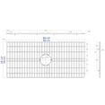 thumbnail image 4 of Alfi Trade ABGR36 Grille d'Évier de Cuisine en Acier Inoxydable Solide pour Évier ABF3618, 4 of 5