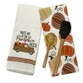 thumbnail image 2 of Fall Kitchen Towels 2-Pack Multi-Color with Decorative Spatulas SeasonsEasy, 2 of 7