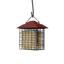 Metal & Plastic Double Suet Basket Cage