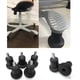 thumbnail image 5 of Ruedas deslizantes de repuesto para silla de oficina, silla de oficina, ruedas giratorias, ruedas giratorias para ruedas fijas fijas con parte inferior WD.WDQZL Hogar, 5 of 6