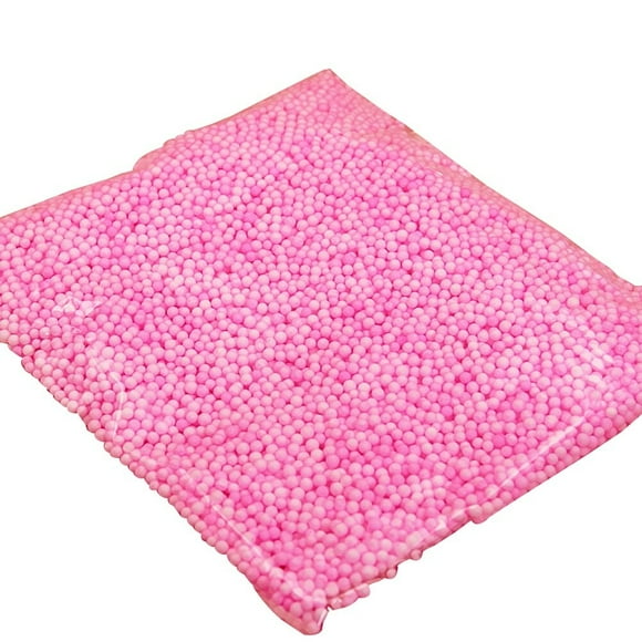 MasteelfCA 3 Packs of Mini Balls Beads for DIY for Arts and Crafts (Pink)