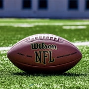 Wilson NFL Super Grip Football - Brown, Junior Size (Ages 9-12)