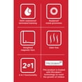 thumbnail image 4 of Rubbermaid White Waterproof Fabric Shower Curtain Liner, 70" x 72", 4 of 11