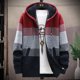 thumbnail image 1 of Suéter grueso con forro polar para hombre, abrigo de talla grande para hombre, cárdigan con capucha y sombrero, diseño con capucha, forro polar grueso, 1 of 6