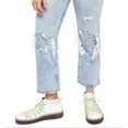 thumbnail image 3 of Free People Women's My Own Lane Jeans by We the Free at Free People Blue Size 27, 3 of 3