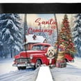 thumbnail image 4 of Santa is Coming Havanese Merry Christmas Xmas Noel Truck Tree All Over Print Boxer Briefs Underwear for Men Dad Havanese Dog Lover Gifts Idea - 02023, 4 of 6