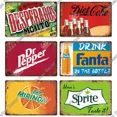 thumbnail image 5 of Letrero de metal con diseño de refresco de Putuo Decor, placa de hojalata vintage, carteles de metal retro para cocina, bar, pub, club, cueva de hombre, decoración de pared del hogar, 5 of 5