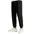 thumbnail image 7 of Joggers for Men Elastic Waist Drawstring Casual Lightweight Sweatpants with Pockets Jogging Pants Trousers, 7 of 7