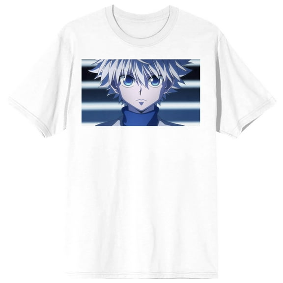 Hunter X Hunter Killua Zoldyck Men's White T-shirt-Medium