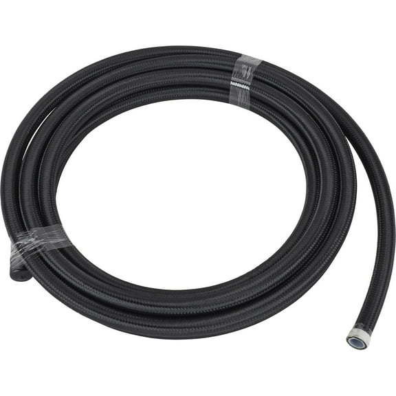 Vibrant 18978 Braided PTFE Lined Flex Hose, Nylon, -8, 20 Foot