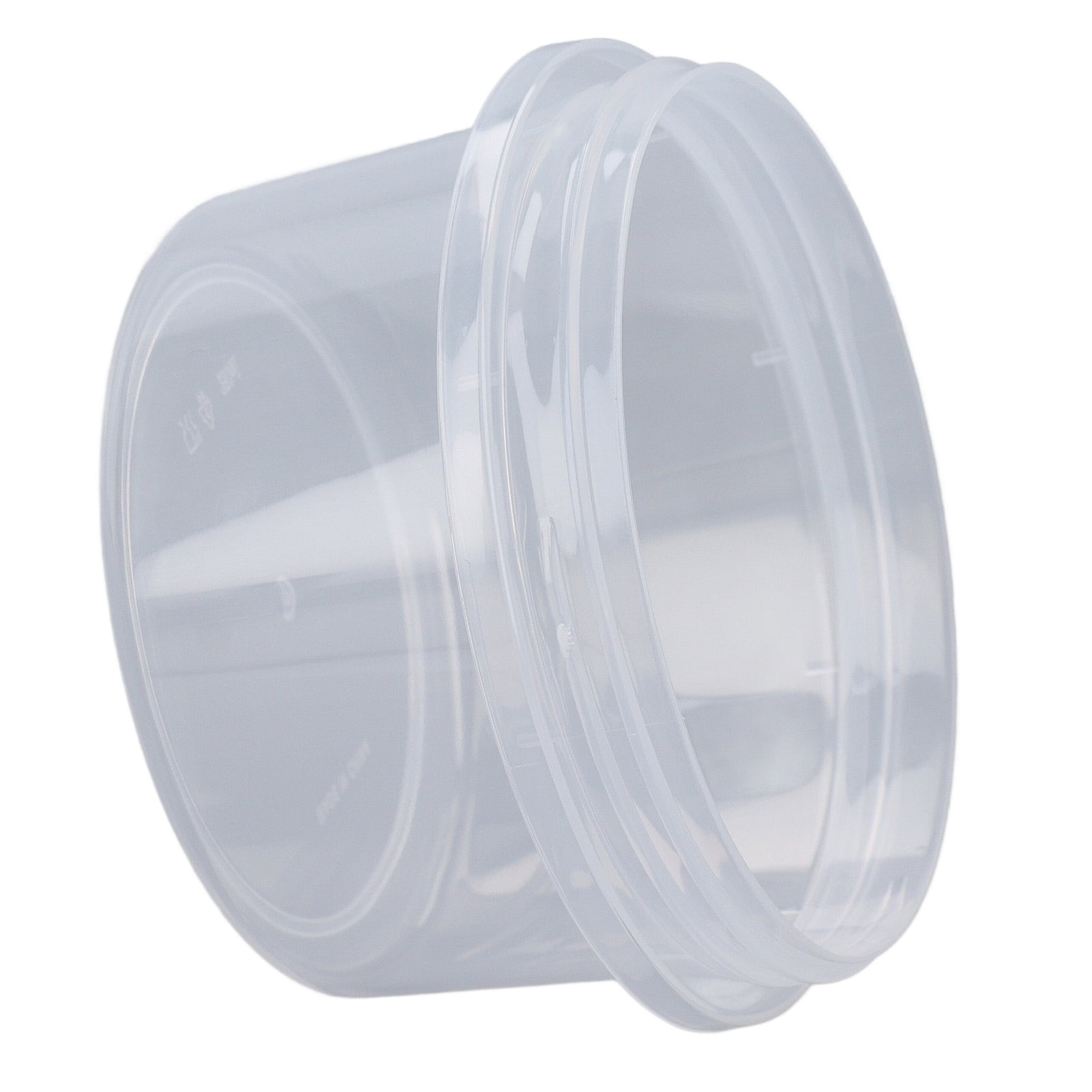 NFTIGB 12 Sets 1 Cup Containers 8oz Stackable Reusable Round Plastic Food Containers with Lid [cite: 12]