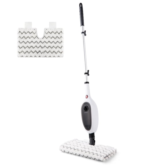 FUNA 10-in-1 Steam Mop Double-Sided Flip Design 15s Fast Heating Floor Cleaner for Hardwood Tile