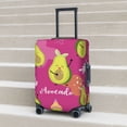 thumbnail image 6 of Fuzoiu Pink Green Avocado Print Suitcase Cover,Washable Luggage Covers for Suitcase,Elastic Luggage Protector Cover,Scratch Resistant Travel Suitcase Covers-Large, 6 of 7