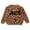 Khaki, variant on Bobifish Baby Dark Ribbed Sweater “JESUS” Letter Print Long Sleeve Knitted Crewneck Sweater Casual Travle Home Wear Boys Girls Pullover Top