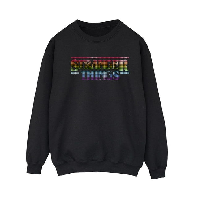Netflix Chandail en Molleton Logo Arc-en-Ciel Stranger Things pour Femmes