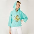 thumbnail image 5 of Biggdesign Nature Garden On The Pedal Women Hoodie Sweatshirt, 5 of 7