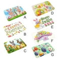 thumbnail image 2 of Easter Bunny Ornament Spring Home Decor Bunny Figurines, 2 of 2