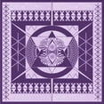 thumbnail image 1 of Ahgly Company Machine Washable Indoor Square Transitional Blossom Pink Area Rugs, 6' Square, 1 of 7