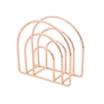 thumbnail image 2 of 1 unidad de soporte metálico color oro rosa para servilletas de mesa de cocina o encimera. Dispensador de servilletas de cóctel de hierro moderno para uso interior y exterior. Rkxzt, 2 of 7