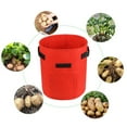 thumbnail image 2 of vnanda Tomato Bucket Plant Pot Potato Growing Bag Ergonomic Handle Design Durable Non-woven Fabric Thick Double-layer Ventilated Easy Plant for Potato, 2 of 8
