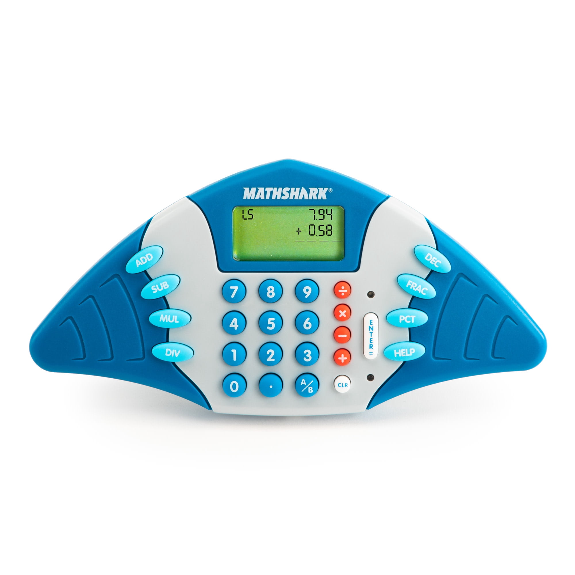 Educational Insights MathShark Electronic Math Game, Children's Learning Toy, Gift for Kids Ages 6+